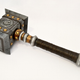 Illustration for article titled Man Builds Giant emWorld of Warcraft/em Hammer